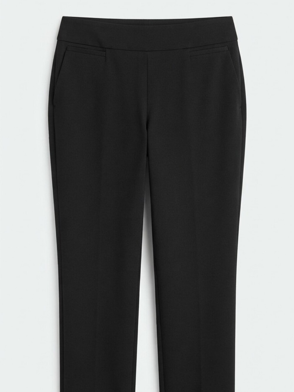 George Black Mid-Rise Ponte Pants | Size XL (16-18)